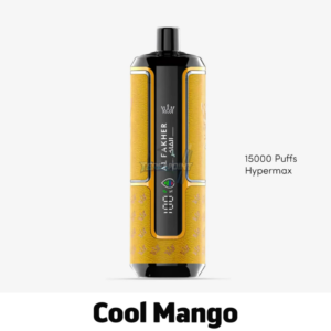 Al Fakher Hypermax 15,000 Cool Mango – Tropical Sweetness & Icy Menthol Disposable Vape by Tereapoint