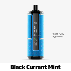 Al Fakher Hypermax 15,000 Black Currant Mint – Long‑Lasting Cool Berry Disposable Vape by Tereapoint