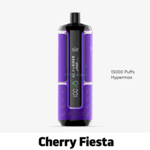 Al Fakher Hypermax 15,000 Cherry Fiesta – Rich Cherry Bliss Disposable Vape by Tereapoint