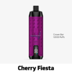 Al Fakher Crown Bar Cherry Fiesta Disposable Vape – 12,000 Puffs of Bold Cherry Flavor