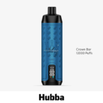 Al Fakher Crown Bar Hubba Disposable Vape – 12,000 Puffs of Classic Bubblegum Flavor