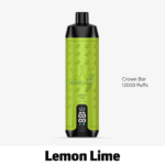 Al Fakher Crown Bar Lemon Lime Disposable Vape – 12,000 Puffs of Zesty Citrus Fusion
