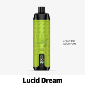 Al Fakher Crown Bar Lucid Dream Disposable Vape – 12,000 Puffs of Smooth, Dreamy Flavor