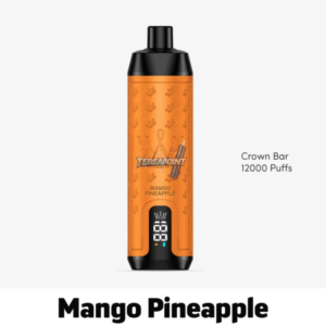 Al Fakher Crown Bar Mango Pineapple Disposable Vape – 12,000 Puffs of Tropical Flavor