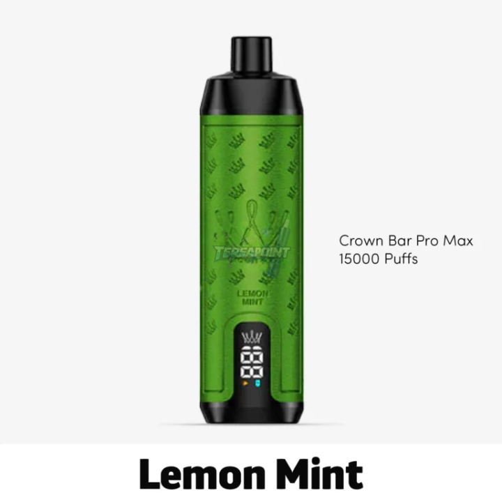 Al Fakher Crown Bar Pro Max Mint Disposable Vape – 15,000 Puffs of Cool & Refreshing Mint