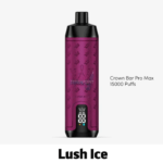 Al Fakher Crown Bar Pro Max Lush Ice Disposable Vape – 15,000 Puffs of Cool Watermelon & Menthol