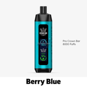 Al Fakher Pro Crown Bar Berry Blue Disposable Vape – 8,000 Puffs of Sweet Berry & Blueberry Flavor