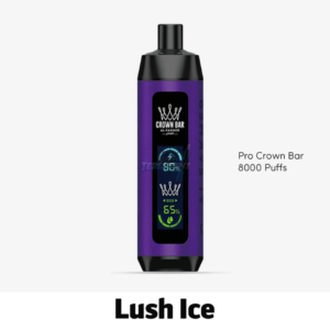 Al Fakher Pro Crown Bar Lush Ice Disposable Vape – 8,000 Puffs of Juicy Watermelon & Cool Mint