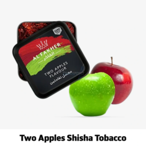 Al Fakher Two Apples Shisha Tobacco – Classic Double Apple Blend by Tereapoint