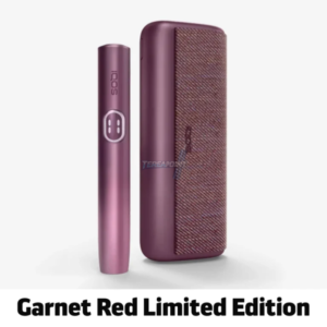 IQOS ILUMA i Prime Garnet Red Limited Edition – Premium Bladeless Heated Tobacco Device with Smartcore Technology