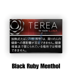 IQOS Terea Black Ruby Menthol Japan – Bold & Refreshing Heat-Not-Burn Tobacco