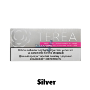 IQOS Terea Silver Heat-Not-Burn Device – Premium Tobacco Alternative from Uzbekistan