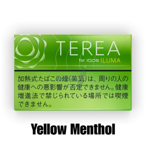 IQOS Terea Yellow Menthol Japan – Refreshing & Smooth Heat-Not-Burn Tobacco