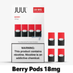 JUUL Berry Pods 18MG – Sweet & Smooth Nicotine Vape Pods