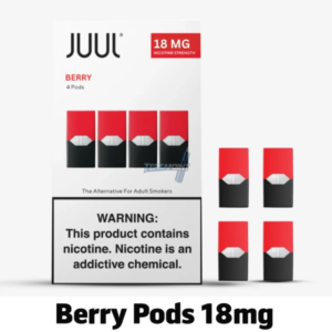 JUUL Berry Pods 18MG – Sweet & Smooth Nicotine Vape Pods