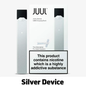 JUUL Silver Device – Sleek & Portable Vape Device