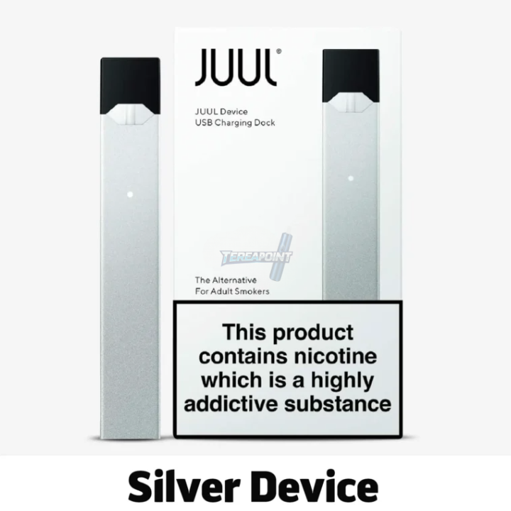 JUUL Silver Device – Sleek & Portable Vape Device