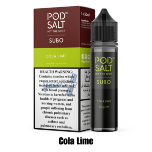 Pod Salt Cola Lime E-Liquid – Refreshing & Zesty Vape Juice