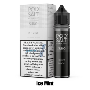 Pod Salt Ice Mint E-Liquid – Crisp & Refreshing Nicotine Vape Juice
