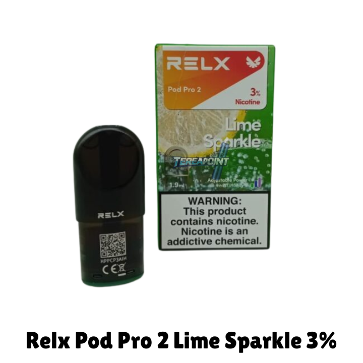 RELX Pod Pro 2 Lime Sparkle 3% – Zesty & Refreshing Vape