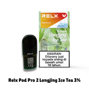 RELX Pod Pro 2 Longjing Ice Tea 3% – Smooth Tea & Icy Refreshment