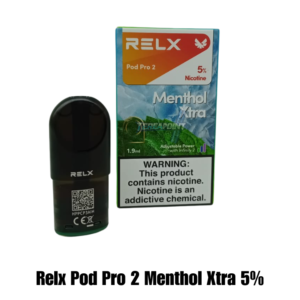 RELX Pod Pro 2 Menthol Xtra 5% – Extra Strong & Cooling Vape