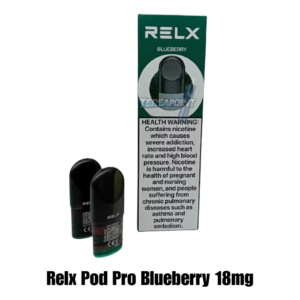 RELX Pod Pro Blueberry 18mg – Rich & Smooth Blueberry Vape