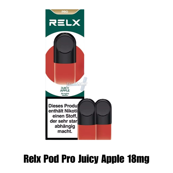 RELX Pod Pro Juicy Apple 18mg – Crisp & Refreshing Vape