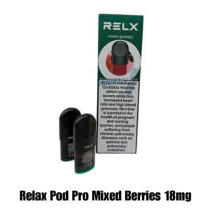 RELX Pod Pro Mixed Berries 18mg – Rich & Fruity Vape