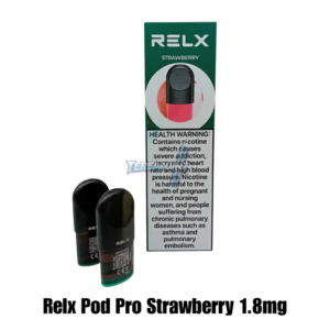 RELX Pod Pro Strawberry 1.8% – Light & Sweet Vape