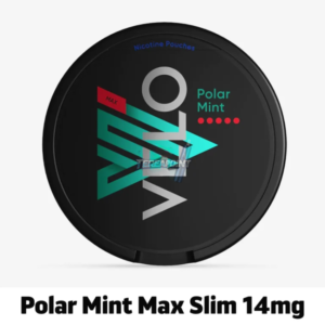Velo Polar Mint Max Slim 14mg – Extra Strong Cooling Nicotine Pouches