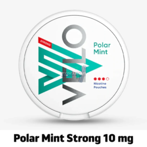 Velo Polar Mint Strong 10mg – Powerful Cool Mint Nicotine Pouches