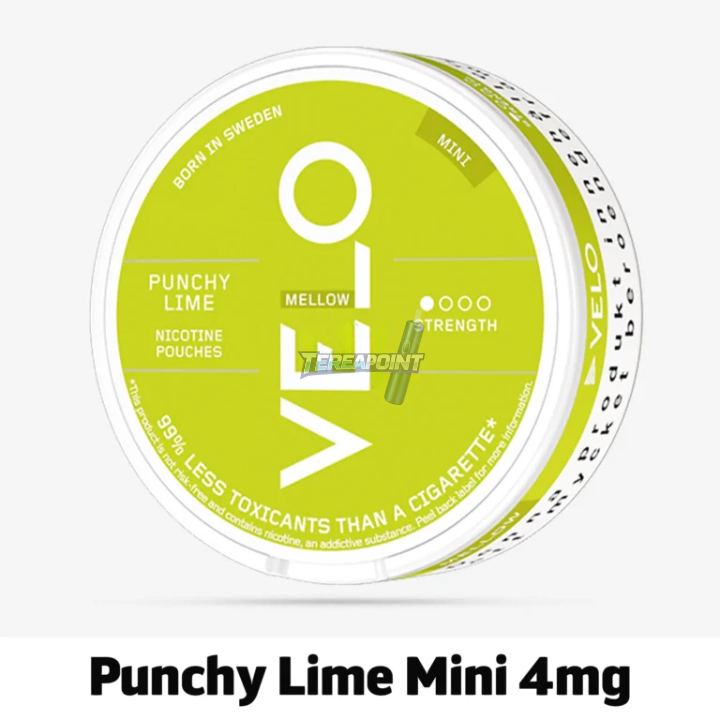 Velo Punchy Lime 4mg – Fresh Citrus Nicotine Pouches