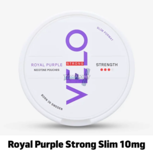 Velo Royal Purple Strong Slim 10mg – Rich Berry Nicotine Pouches