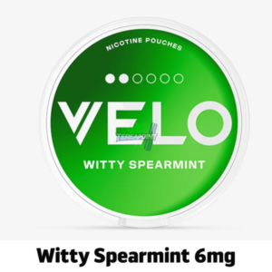 Velo Witty Spearmint 6mg – Smooth & Refreshing Nicotine Pouches