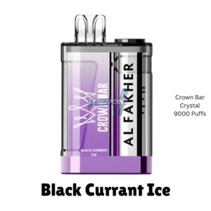 Al Fakher Crown Bar Crystal 9000 Blackcurrant Ice