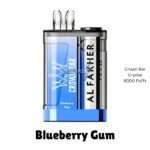 Al Fakher Crown Bar Crystal 9000 Blue Razz Lemonade – Premium Disposable Vape by Tereapoint
