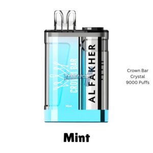 Al Fakher Crown Bar Crystal 9000 Mint – Cool & Refreshing Disposable Vape by Tereapoint