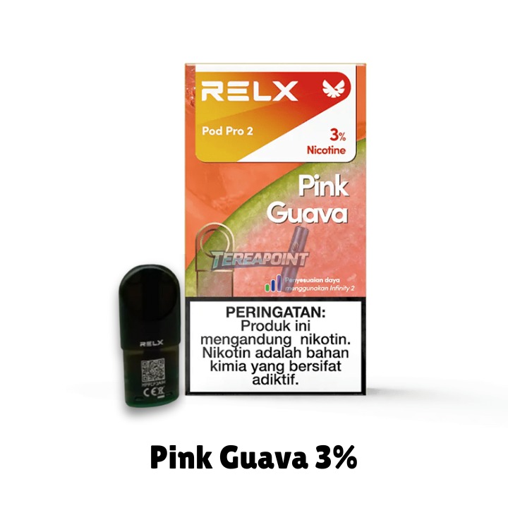 RELX Pod Pro 2 Pink Guava 3% – Sweet & Tropical Vape