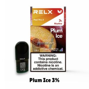 RELX Pod Pro 2 Plum Ice 3% – Smooth & Refreshing Vape