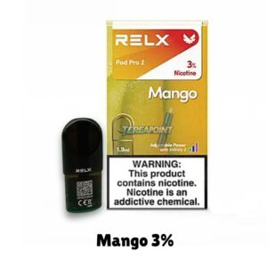 RELX Pod Pro 2 Mango 3% – Sweet & Tropical Vape