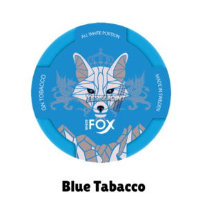 White Fox GN Tobacco Blue – Smooth & Rich Nicotine Pouches