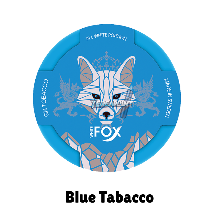 White Fox GN Tobacco Blue – Smooth & Rich Nicotine Pouches
