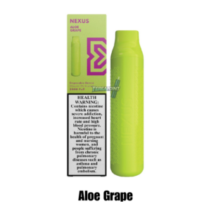NEXUS Disposable 2000 Puffs Aloe Grape – Long-Lasting & Refreshing Vape