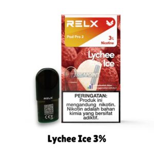 RELX Pod Pro 2 Lychee Ice 3% – Refreshing & Sweet Vape