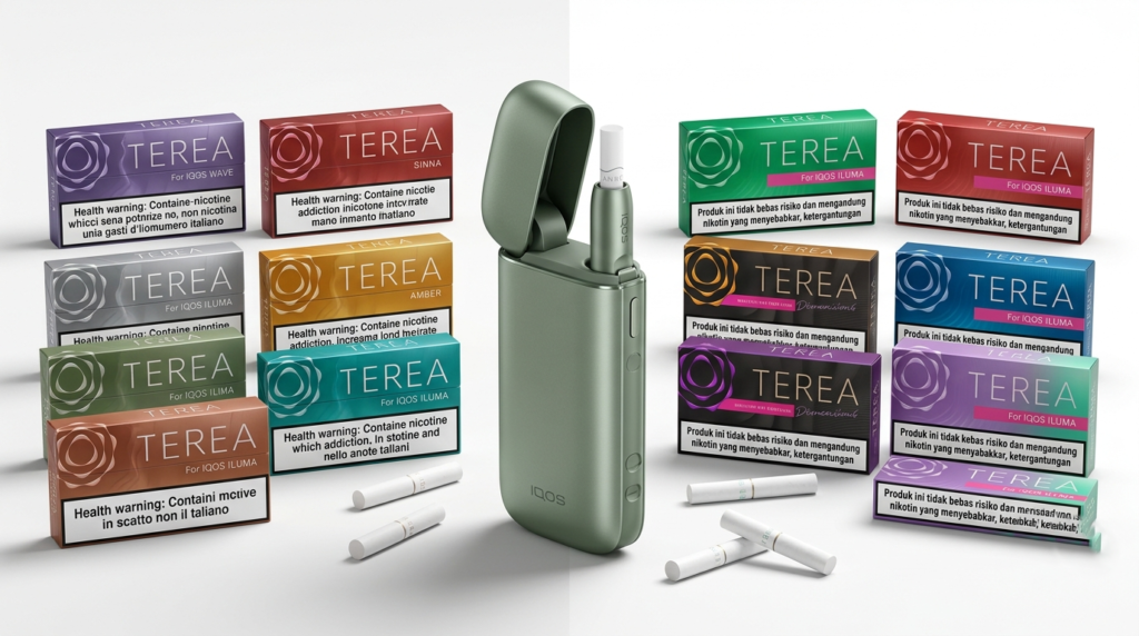 Taste comparison between TEREA Italy and Indonesia