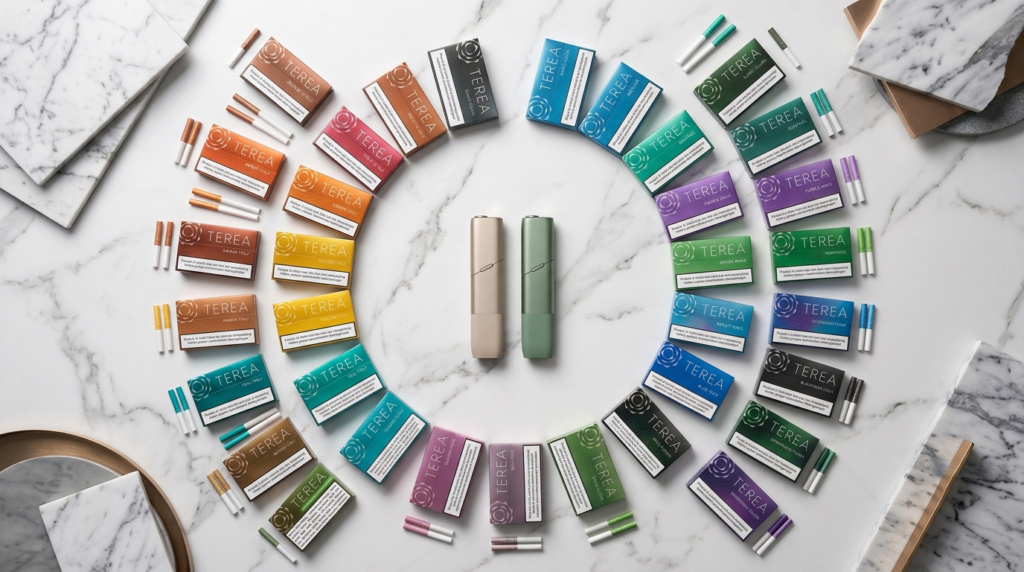 TEREA Italy and Indonesia flavour collections