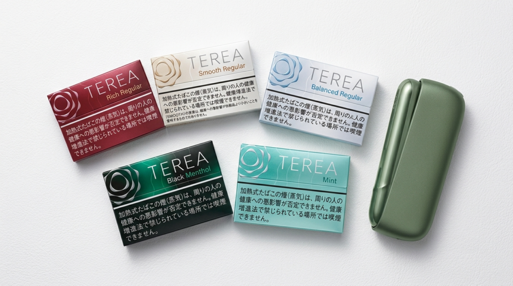 IQOS TEREA Japan flavours
