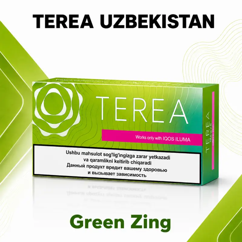 TEREA Green Zing Uzbekistan Dubai Buy TEREA Green Zing Uzbekistan Dubai