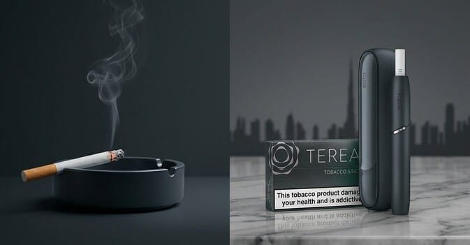 Terea Dubai Flavors vs Cigarettes in Dubai
